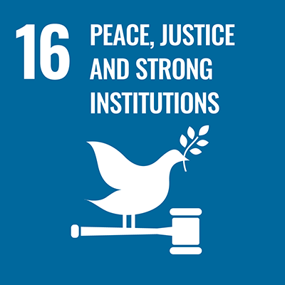 Qingdao LingCheng Co., Ltd. Environmental Sustainability 16 Peace, justice and strong institutions